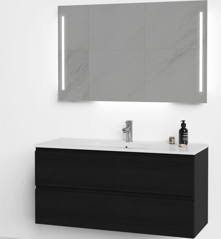 VikingBad Mie Servantskap fingergrep - Sort Eik