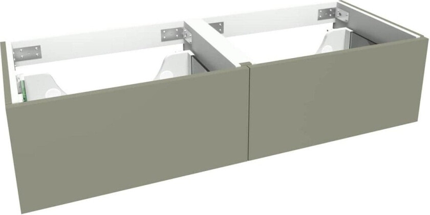 Bilde av VikingBad Mie Trend Demi Servantskap dobbel - Oliven