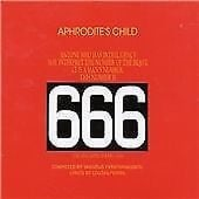 Aphrodite’s Child : 666 CD 2 discs (1992) Pre-Owned
