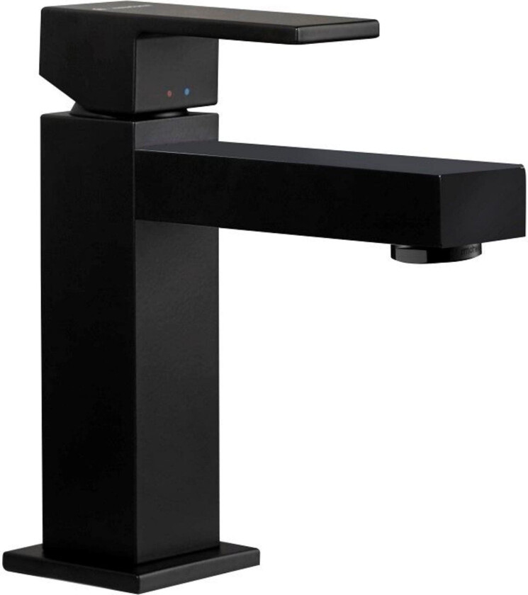 Ergo-Q Servantkran Firkantet - Sort Matt