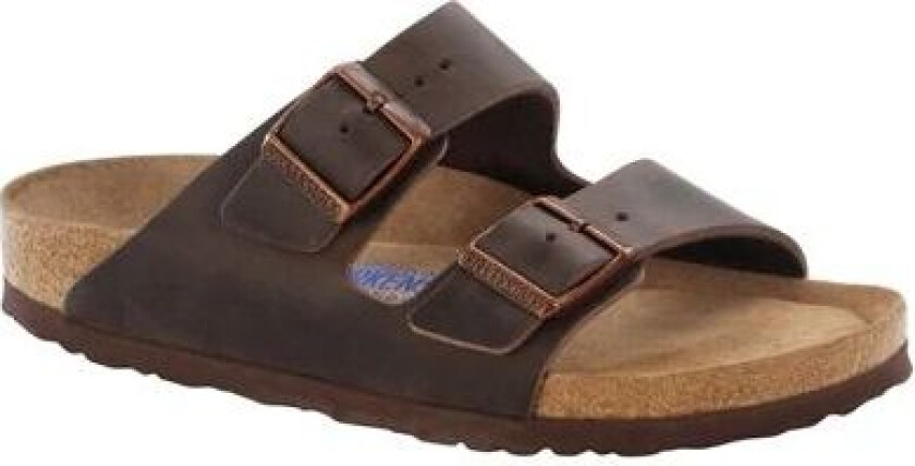 Women's Arizona Oiled Nubuck Leather Soft Footbed Narrow 37, Habana