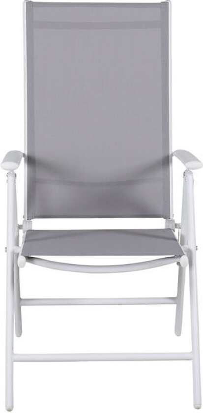 Break hagestol 5 pos. Innstillbar hvit, grå.