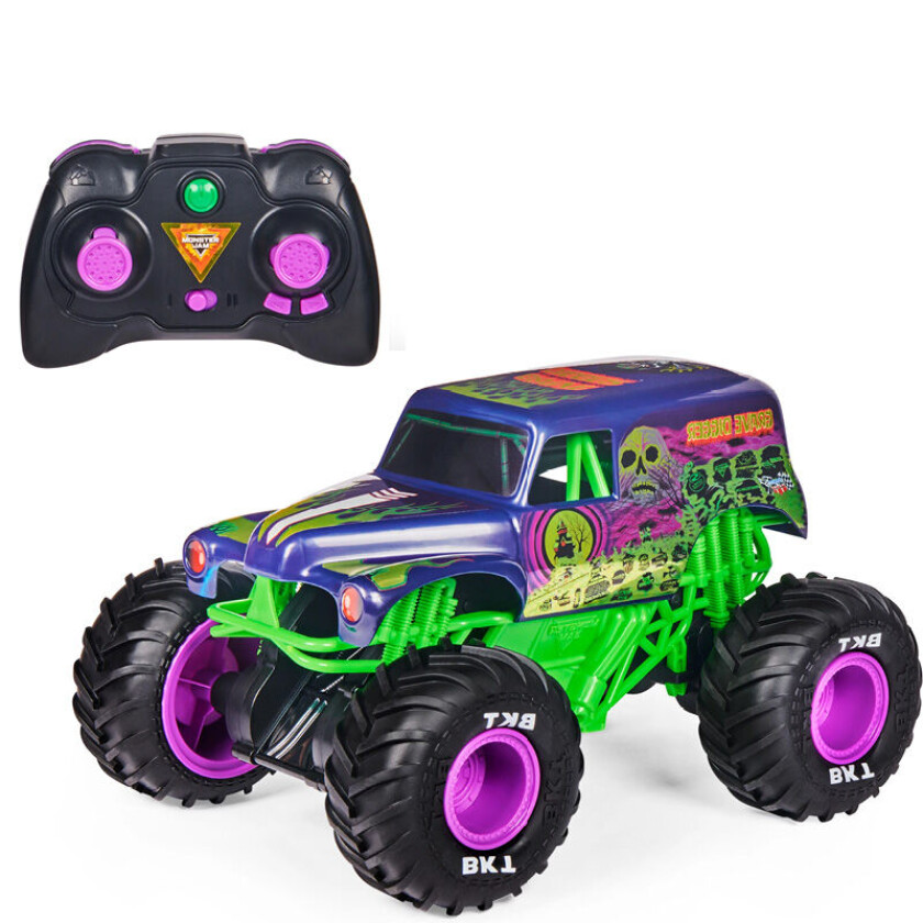 Monster Jam Radiostyrt Bil 1:15 - Grave Digger Freestyle Force