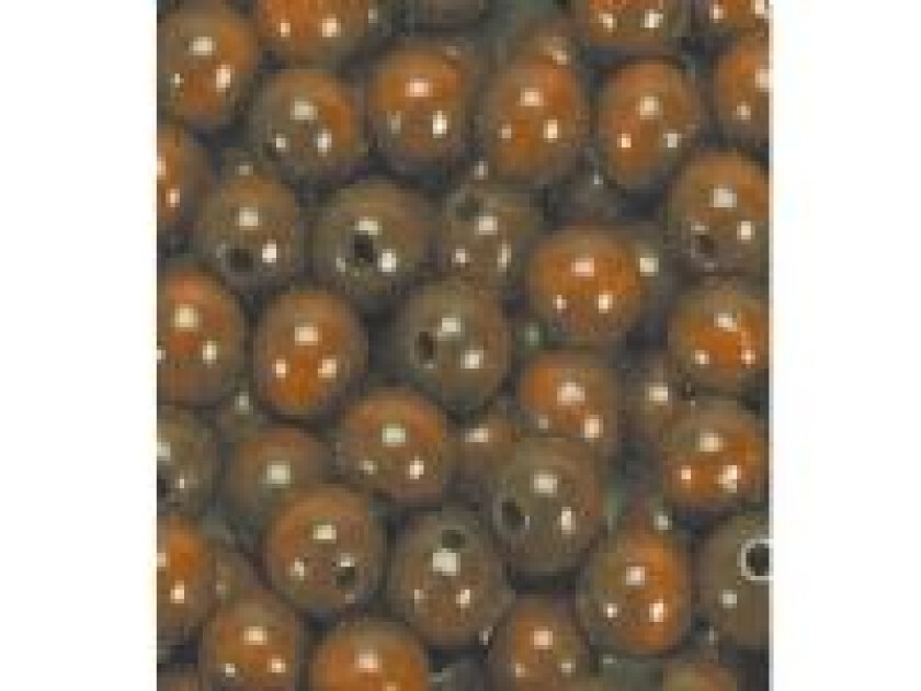 Træperler 5mm 1000 stk brun