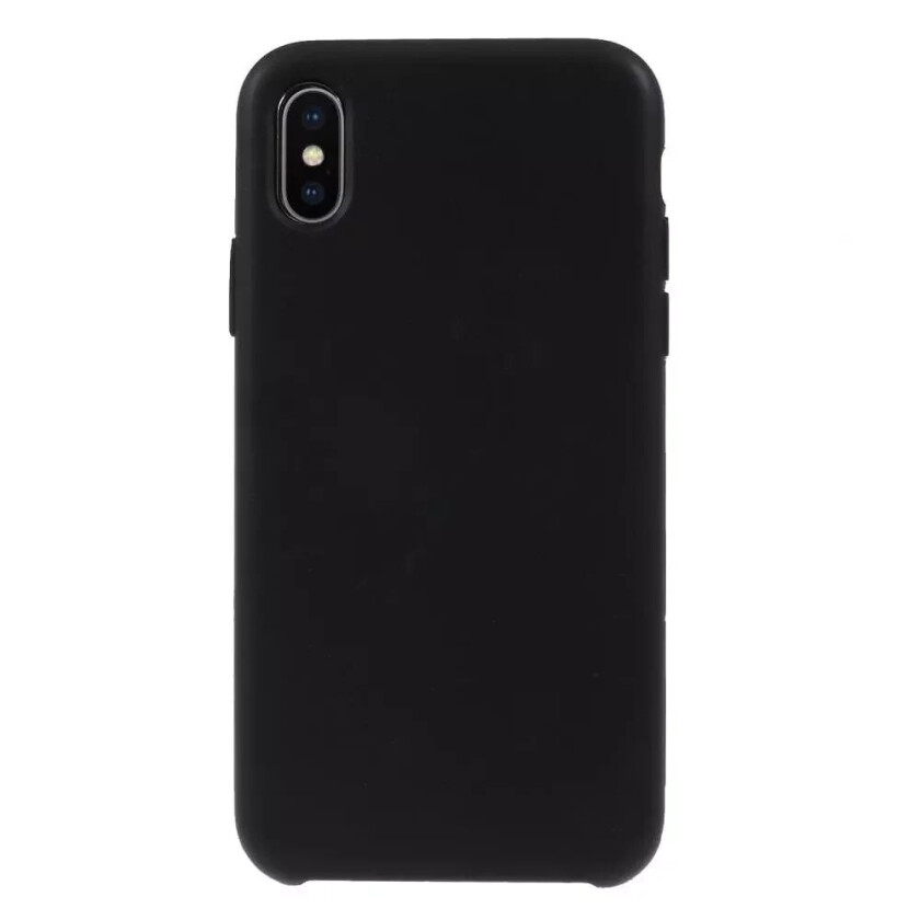iPhone X / XS Silicone Case Svart