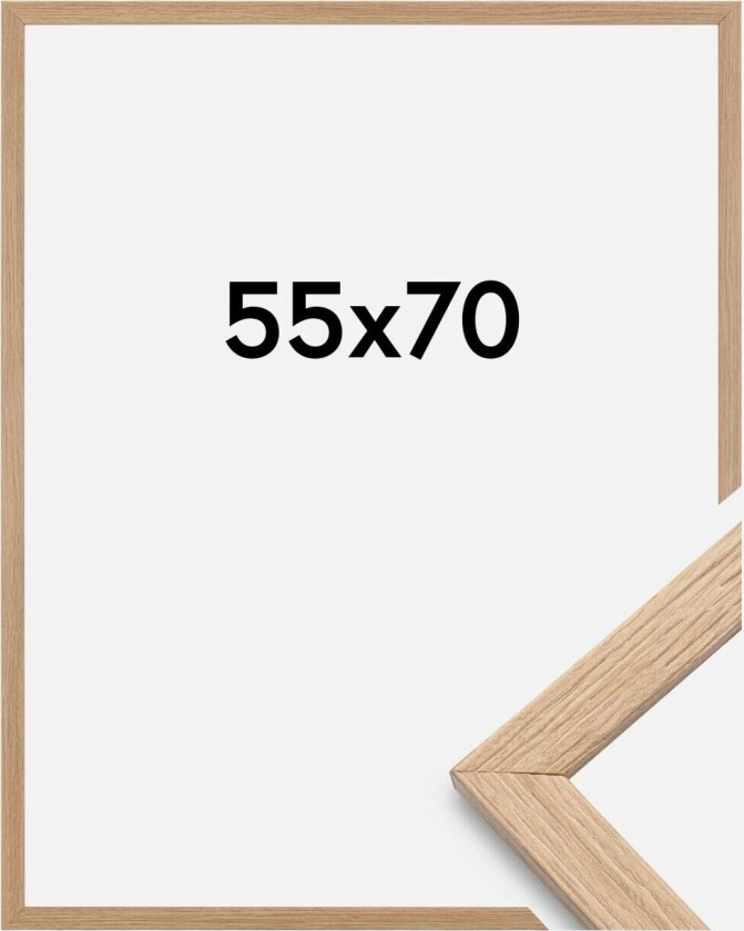 Ramme Stilren Akrylglass Eik 55x70 Cm