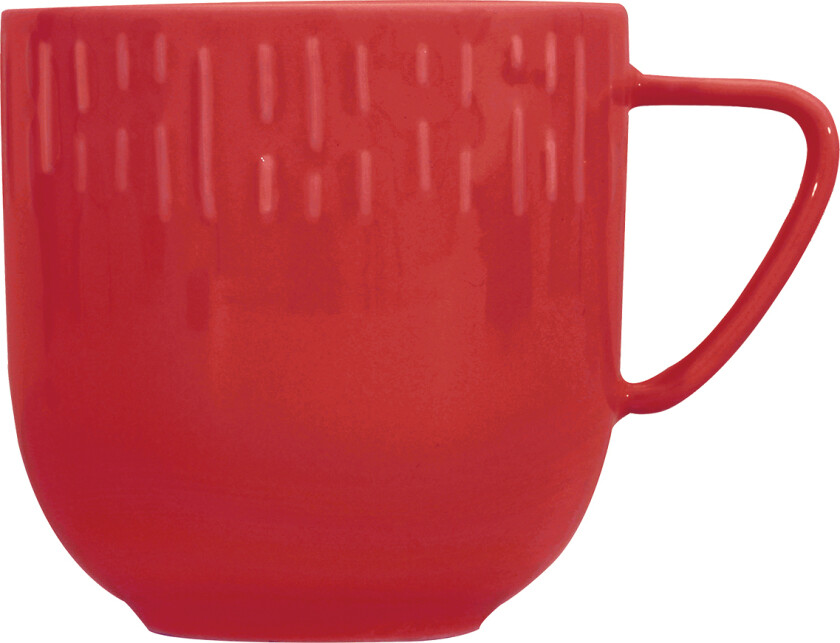 -  Life in Colour - Confetti - Chili mug w/relief porcelain (13461)