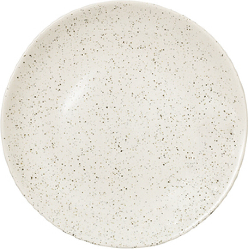 Bilde av Nordic Vanilla tallerken Ø 20 cm Cream with grains