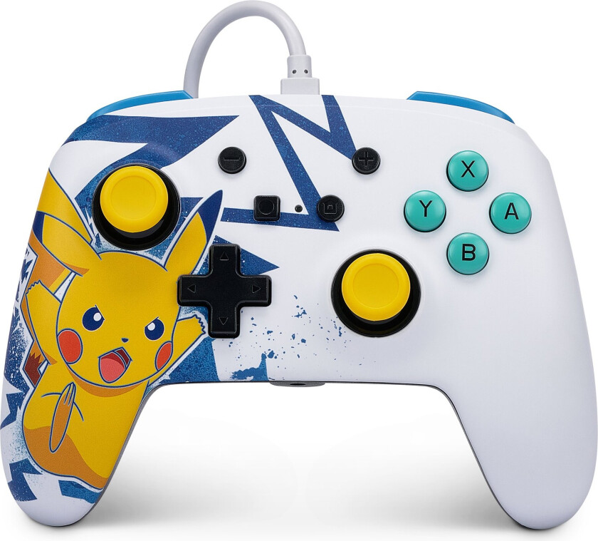 NSW ENH Wired Controller - Pikachu High Voltage