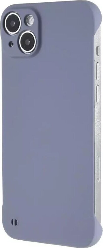 iPhone 14 Hard Plast Deksel Uten Sider - Lavendel
