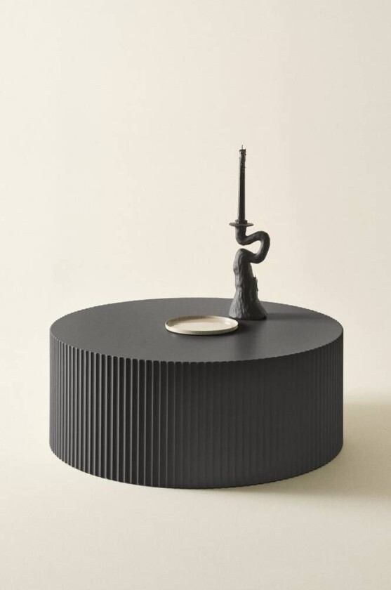 Bilde av sofabord, diameter 90 cm Svart