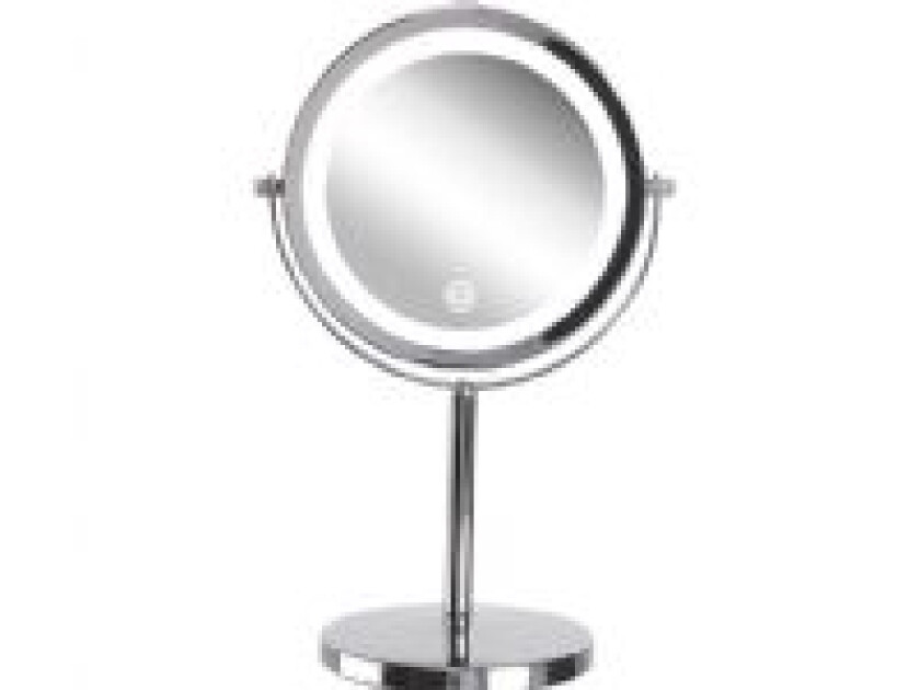 Bilde av sminkespeil LED sminkespeil 20 cm sølv VERDUN