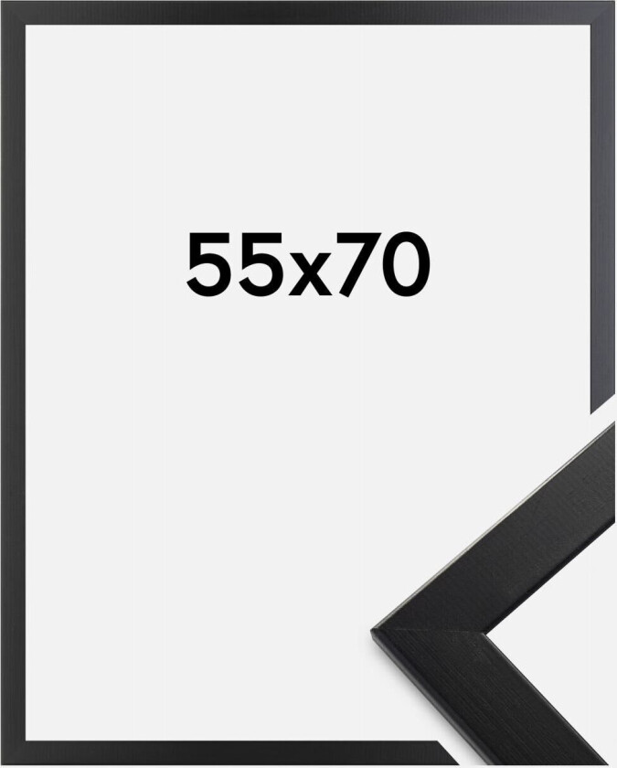 Ramme Trendline Akrylglass Svart 55x70 Cm