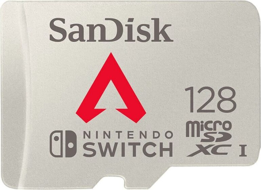 Sandisk Microsdxc Minnekort Til Nintendo Switch - 128gb - Apex Edition