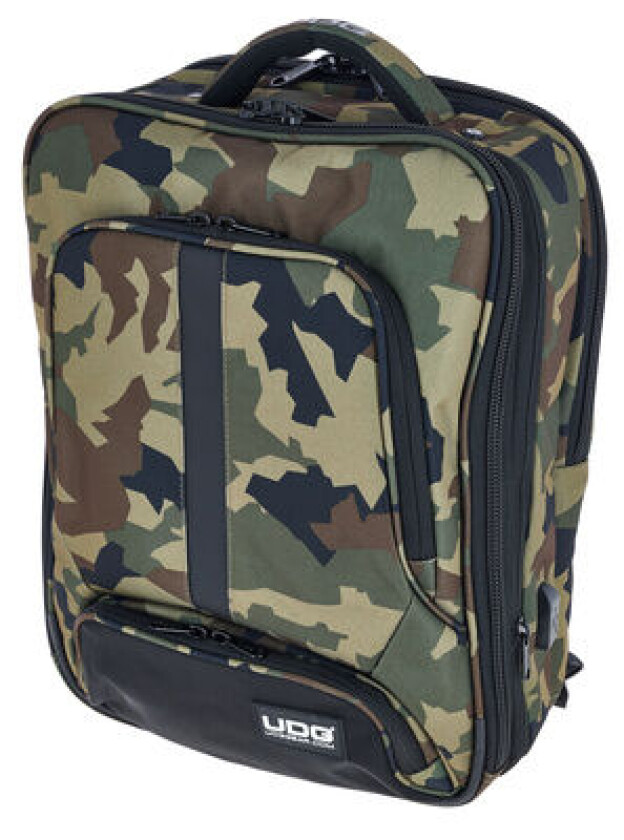 Backpack Slim Black Camo