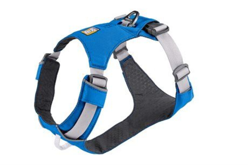 Hi & Light Harness Blue Dusk Sele til hund S