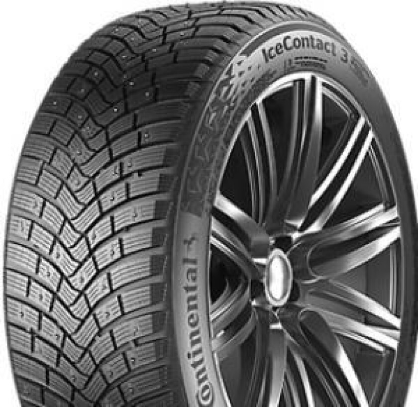 IceContact 3 - 215/55R17 - Vinterdekk - Piggdekk