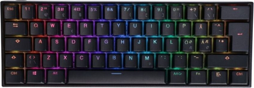 Anne Pro 2 Trådløs Rgb Gaming Tastatur [Gateron Brown]