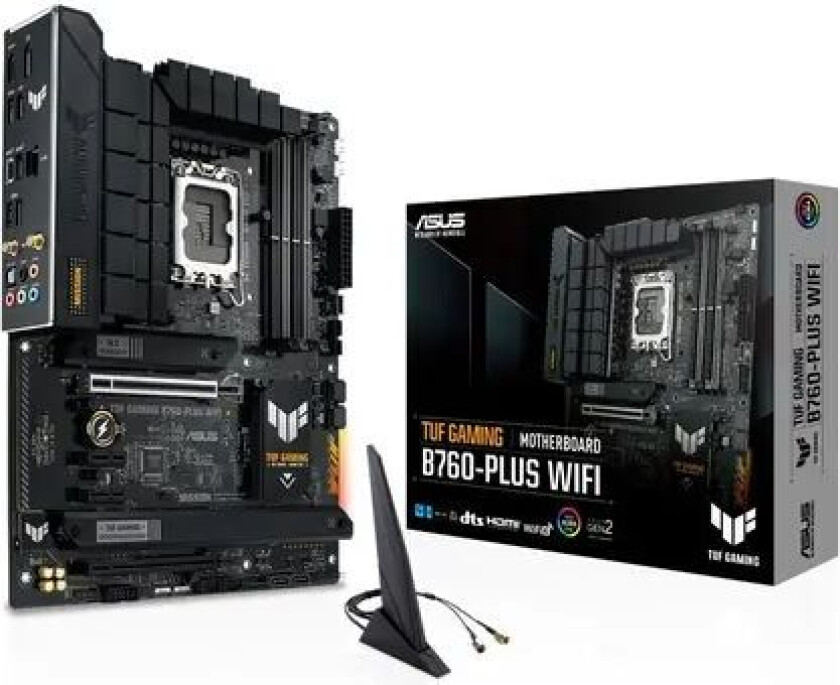 Asus Tuf Gaming B760m-plus Wifi Mikro Atx Hovedkort