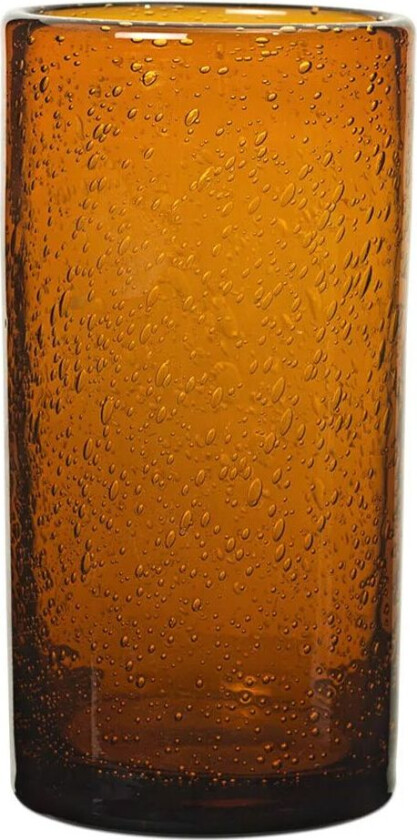 Oli vannglass høyt 22 cl Amber