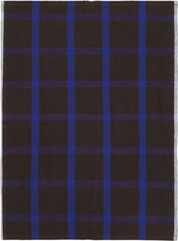 Hale kjøkkenhåndkle 50x70 cm Chocolate-bright blue