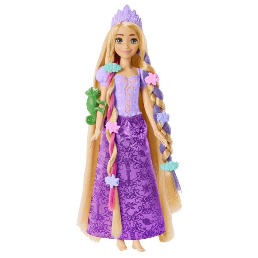 Prinsesse Eventyrlig Hår Dukke - Rapunzel