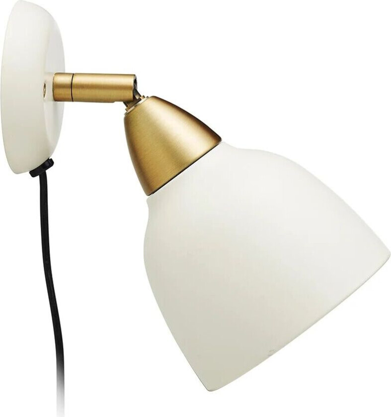 Urban vegglampe kort arm Matt whisper white (hvit)