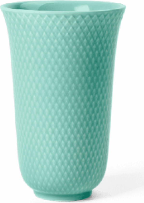 Rhombe vase 15 cm Aqua