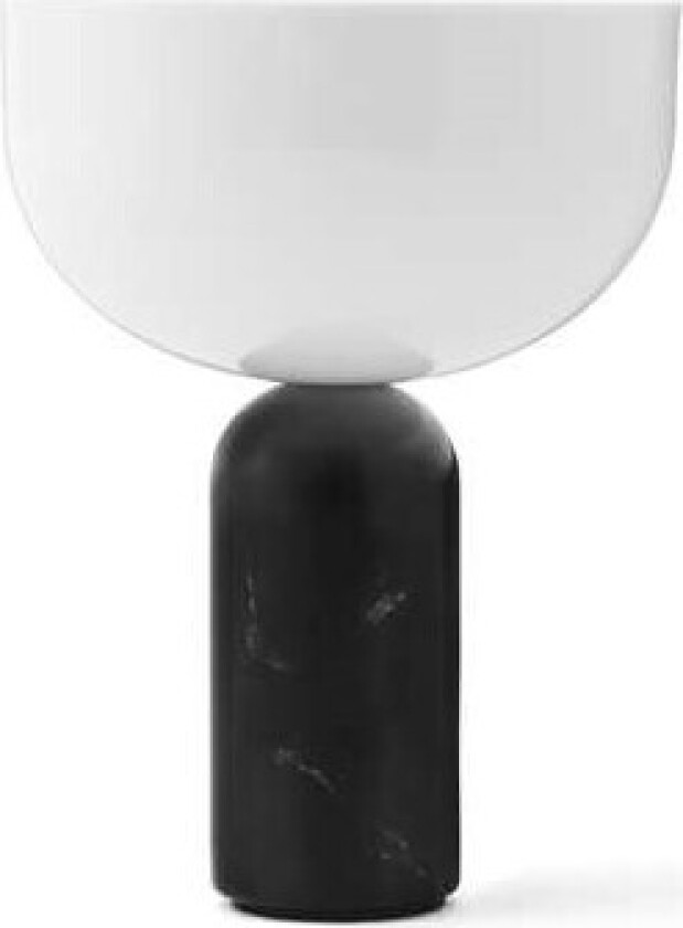 Kizu bærbare bordlampe Black marble