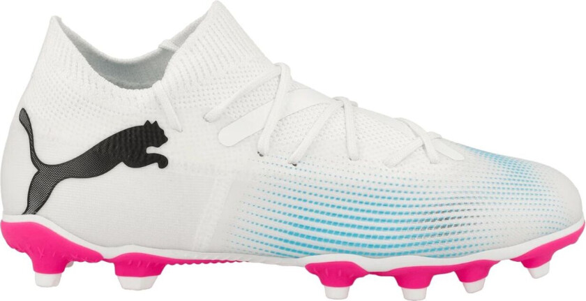 FUTURE 7 Match FG/AG / Q1 24, fotballsko gress og kunstgress, junior White- Blac