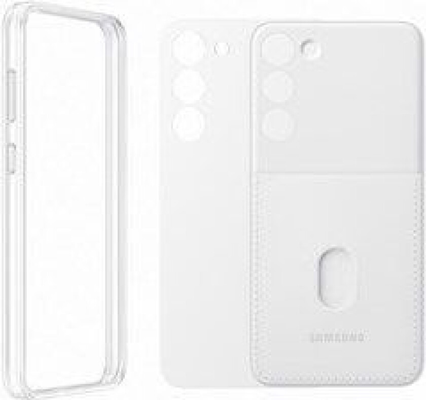 S23 Plus Frame Case - White