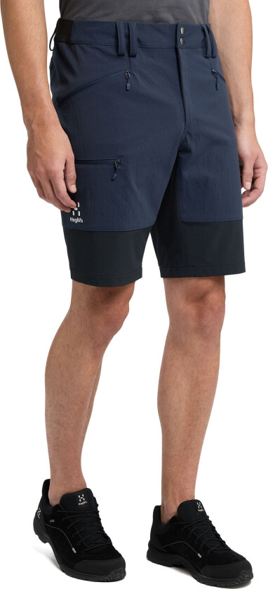 Mid Slim Shorts Herre Tarn Blue/True Black 54