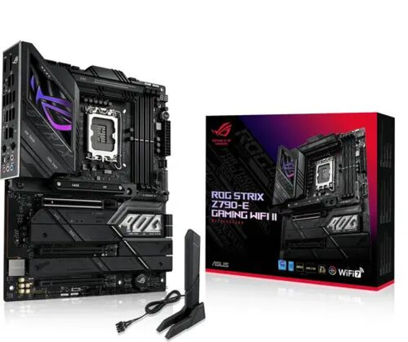 Asus Rog Strix Z790-e Gaming Wifi Ii Ddr5 Atx Hovedkort