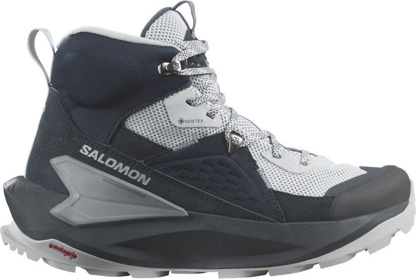 Women's Elixir Mid GORE-TEX 38, Carbon/Pearl Blue/Flint Stone
