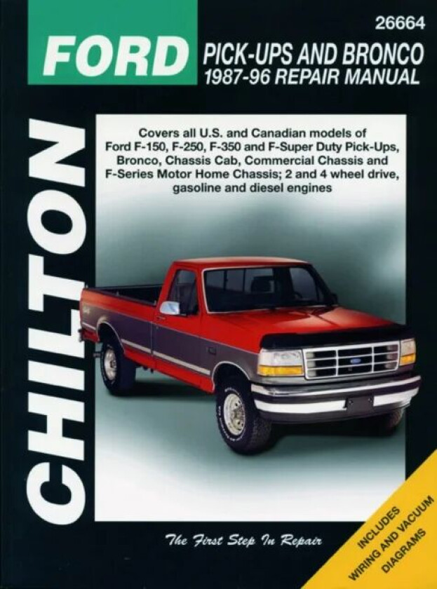 Ford Pick-ups & Bronco (&#039;80- &#039;96) (Chilton) av Haynes Publishing