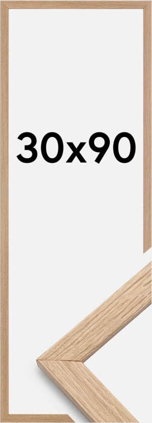 Ramme Stilren Akrylglass Eik 30x90 Cm