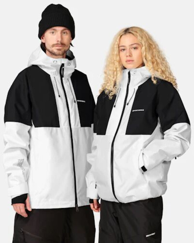 2-Layer snowboardjakke  Svart Unisex L