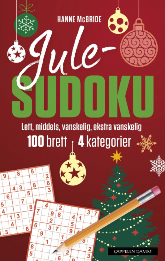 Bilde av Jule-sudoku av Hanne D. McBride