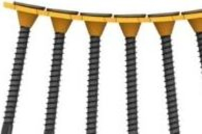 P-SCREW T gipspladeskrue, sortfos., 3,5x25 mm, 1000 stk. båndede