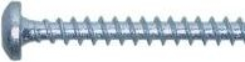 NKT universalskrue 5,0x80mm - TX25, panhoved, groft trægev. Spun, rustfri A4 - 200stk