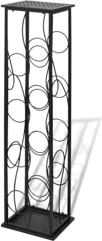 Vinstativ for 8 flasker metall