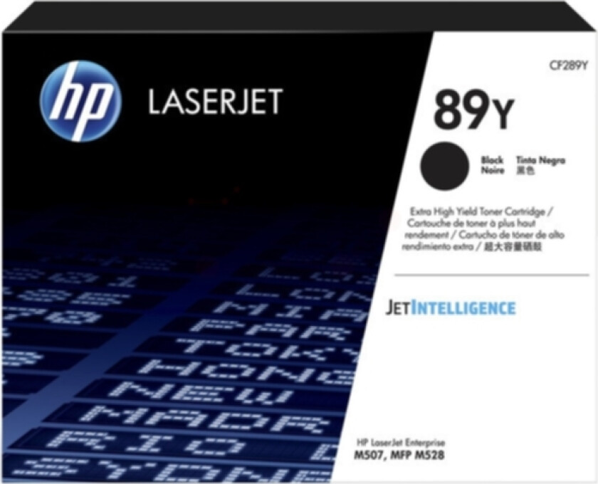 Hp Toner Svart 89y 20k - M507/m528