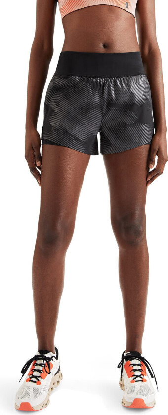 Running Shorts Lumos Dame Black M