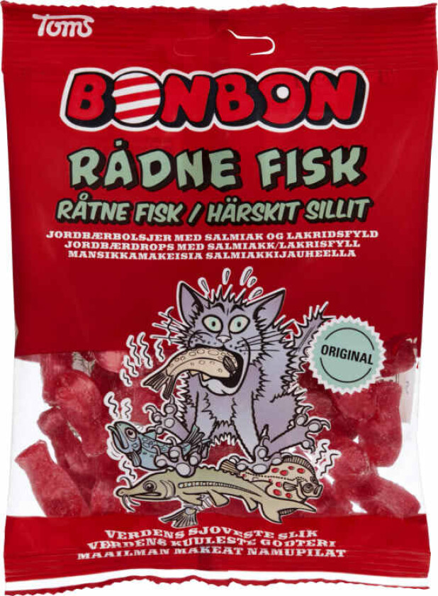 Bon Bon Råtne Fisk 125g
