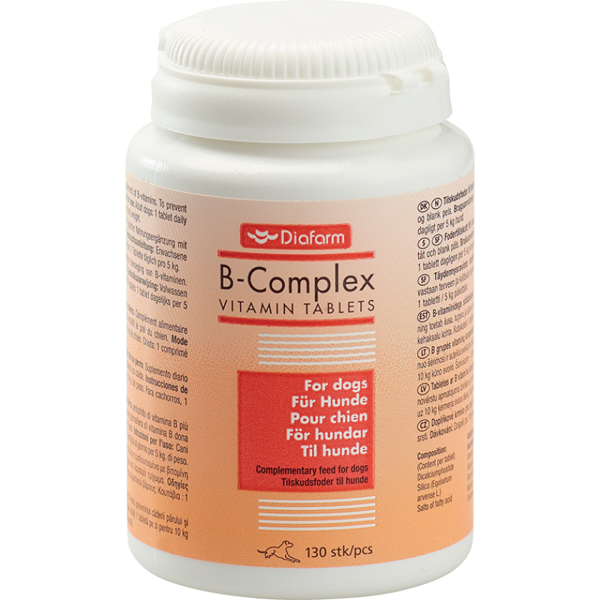 B-complex B-vitamin 130 stk