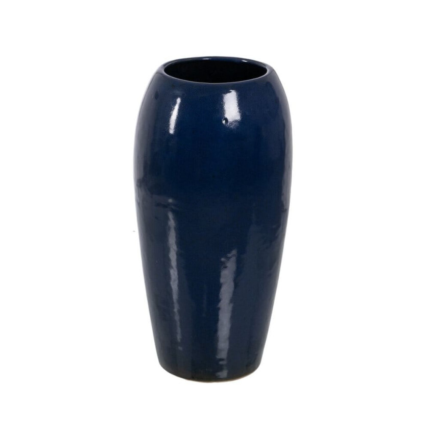 Vase Blå Keramikk 31 x 31 x 60,5 cm