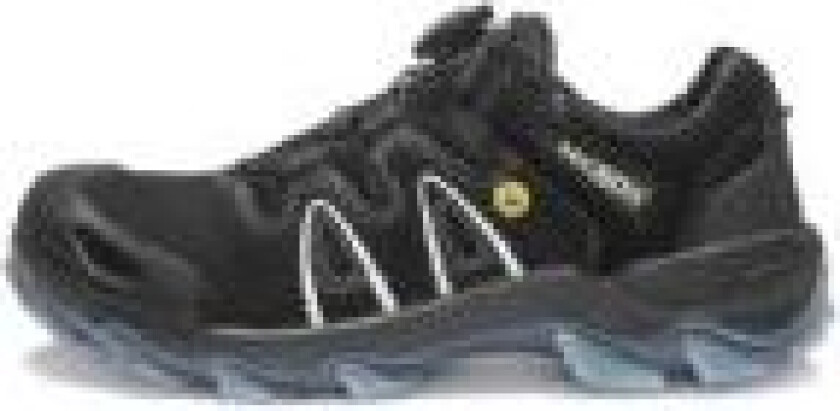 Z5 sik.sko str. 45 - m/wire-luk, alu-tåkappe, techfiber sømværn, air-sål, skridfa