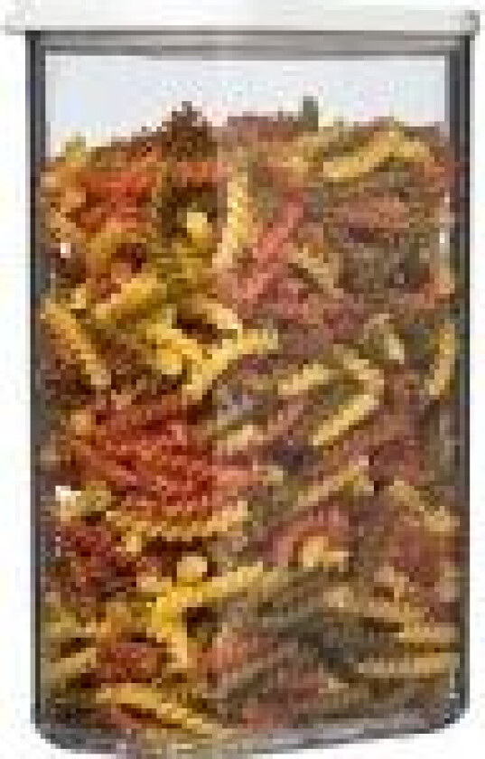 Opbevaringsboks Modula. 2 liter 15x9x22cm. Klar/hvid San Plast,1 stk
