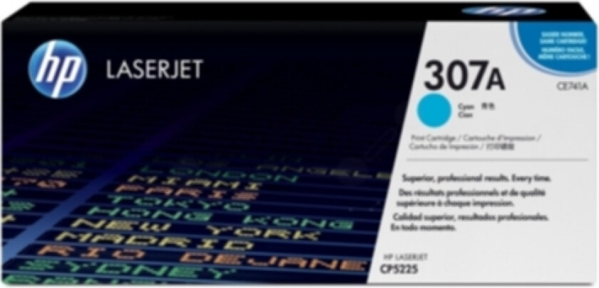 Hp Toner Cyan 7.3k - Ce741a