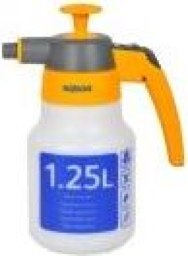 4122, Håndbasert sprøytepistol, 1,25 l, Gult, Hvit, Polyvinylklorid (PVC), Inne & Ute, 200 mm